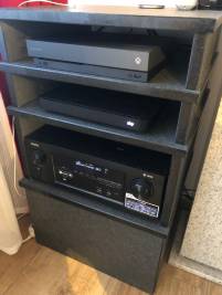 HiFi Rack aus Nero Assoluto